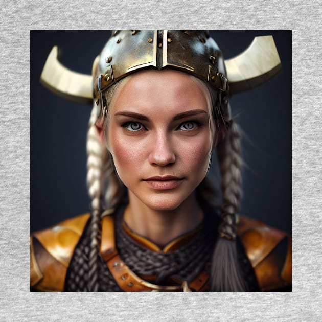 Viking Shield Maiden by Grassroots Green